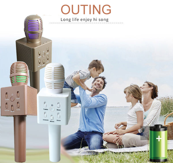 Wireless Bluetooth Microphone with Speaker