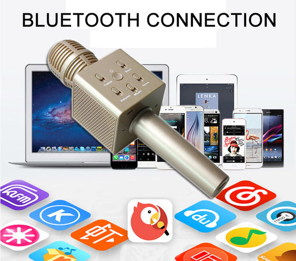Wireless Bluetooth Microphone with Speaker